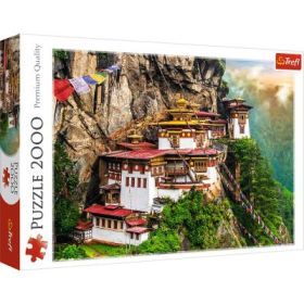 Puzzle Cuibul tigrului Bhutan, 2000 piese