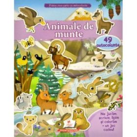 Animale de munte + 49 autocolante