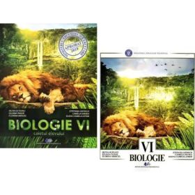 Pachet Biologie Manual si Caietul elevului clasa a 6-a - Silvia Olteanu, Iuliana Tanur