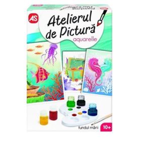 Joc Atelier de pictura aquarelle fundul marii