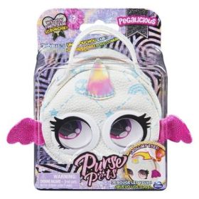 Gentuta micro Pegasus alb, Purse Pets