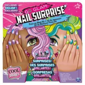 Go Glam Cool Maker Set de manichiura cu sclipici, Spin Master