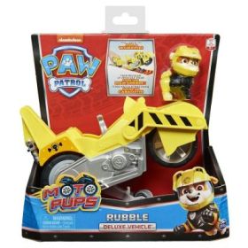 Moto pups Rubble si motocicleta Deluxe, Patrula Catelusilor