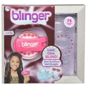 Aplicator cu 75 pietre, Blinger, Roz