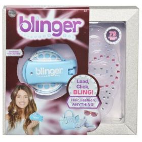 Aplicator cu 75 pietre, Blinger, Bleu