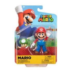 Figurina 10 cm, Nintendo Mario, Mario cu ciuperca