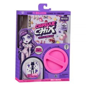 Papusi articulate colectia Giga Glam pachet cu 5 capsule surpriza, Capsule Chix