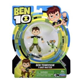 Figurina Blister, Ben Tennyson &amp; Grey Matter, 12 cm, Ben 10
