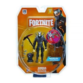 Figurina cu accesorii Early Game Survival Kit A Omega, Fortnite