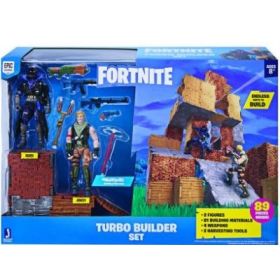 Pachet cu 2 figurine Turbo Builder Jonesy and Raven, Fortnite