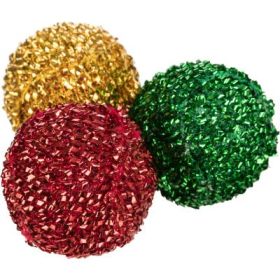 Jucarie Mingi de Craciun, 3 buc, 4 cm, 92549 Trixie