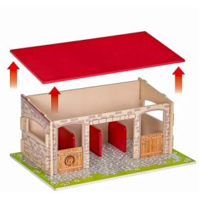 Figurina Papo boxe pentru cai