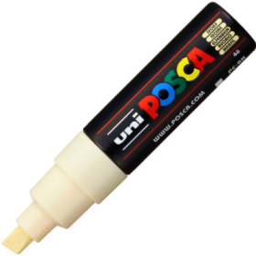 Marker UNI PC-8K 8. 0 mm, varf tesit, fildes, Posca
