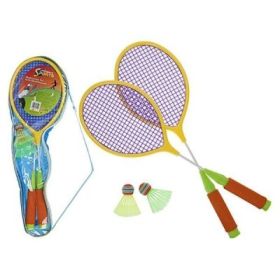 Set palete badminton cu 2 fluturasi