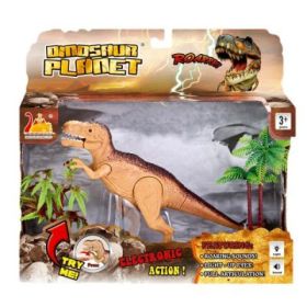 Dinozaur cu lumini si sunete Tyrannosaurus Rex, 23 cm