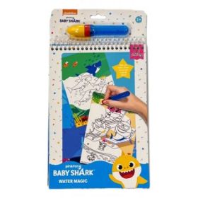 Picteaza cu apa Baby Shark