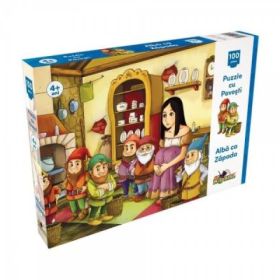 Puzzle Alba ca Zapada, 100 piese, Noriel
