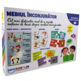 Joc 4 In 1 Mediul Inconjurator. Invatam si ne distram