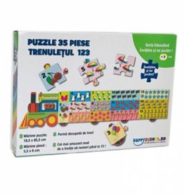 Trenuletul 123. Puzzle Educativ