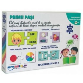 Joc Educativ 4 in 1. Primii pasi