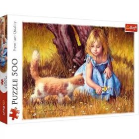 Puzzle 500 piese, Copilarie, Trefl