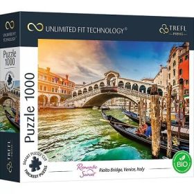 Puzzle UFT 1000 piese, Podul Rialto, Trefl