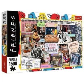 Puzzle 1500 piese, Friends Pagini din calendar, Trefl