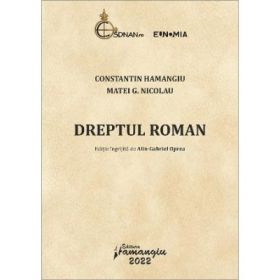 Dreptul roman - Matei G. Nicolau, Constantin Hamangiu