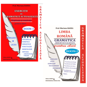 Pachet gramatica actualizata. Gimnaziu. Liceu. Admitere invatamant superior - Mariana Badea