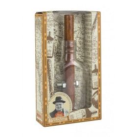 Joc Churchill's Cigar and Whisky Bottle