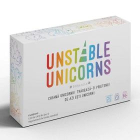 Joc Unstable Unicorns, in limba romana
