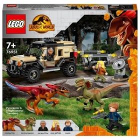 LEGO Jurassic World. Transportul de Pyroraptor si Dilophozaur 76951, 254 piese