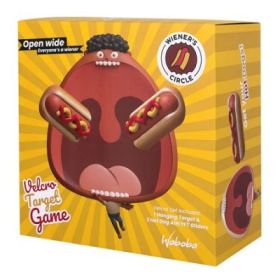 Joc aruncare la tinta cu Hot Dog zburator, Waboba Wiener's Circle Game