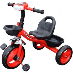 Tricicleta cu Muzica si Lumina S-399, rosu