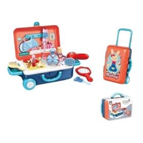 Accesorii frumusete, in troller, 16 buc./set