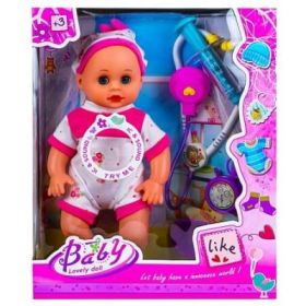 Bebelus muzical care face pipi + accesorii doctor
