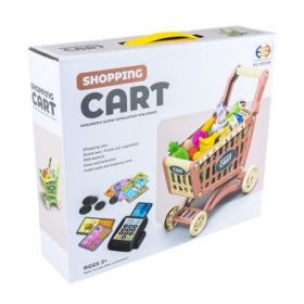 Carucior cumparaturi + accesorii, 42x24x47 cm