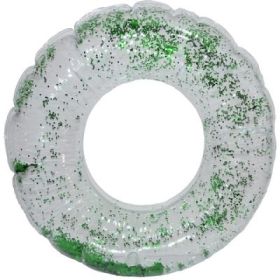 Colac baie gonflabil, 70 cm, cu Sclipici verde