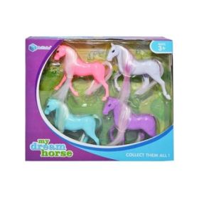 Figurine caluti, 4 buc. / cutie