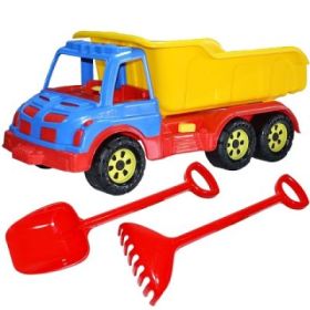 Camion 60 cm, cu Lopata + Grebla rosii