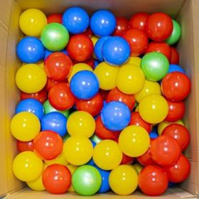 Mingiute plastic, 7 cm, 100 buc. / set