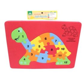 Puzzle EVA, incastru, Broasca testoasa