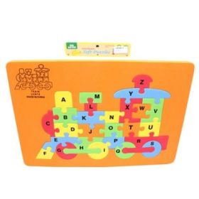 Puzzle EVA, incastru, Trenulet