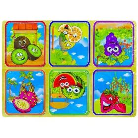 Puzzle lemn, Fructe