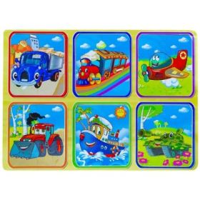 Puzzle lemn, Vehicule