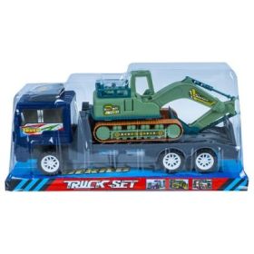 Tir frictiune + transport excavator
