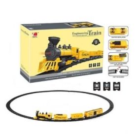 Trenulet cu baterii + sina, 95 cm
