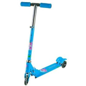 Trotineta cadru metal, 3 roti, 72 cm, albastra