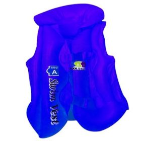 Vesta gonflabila, 46x48 cm, albastru