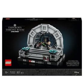 LEGO Star Wars. Diorama Sala tronului imparatului 75352, 807 piese
